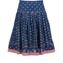 Cotton Floral Printed Skirt For Young 