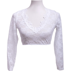 Full Sleeve Lace Floral Blouse