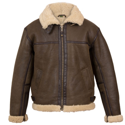 Customize Genuine Sheep Leather Flying Fur Winter Jacket